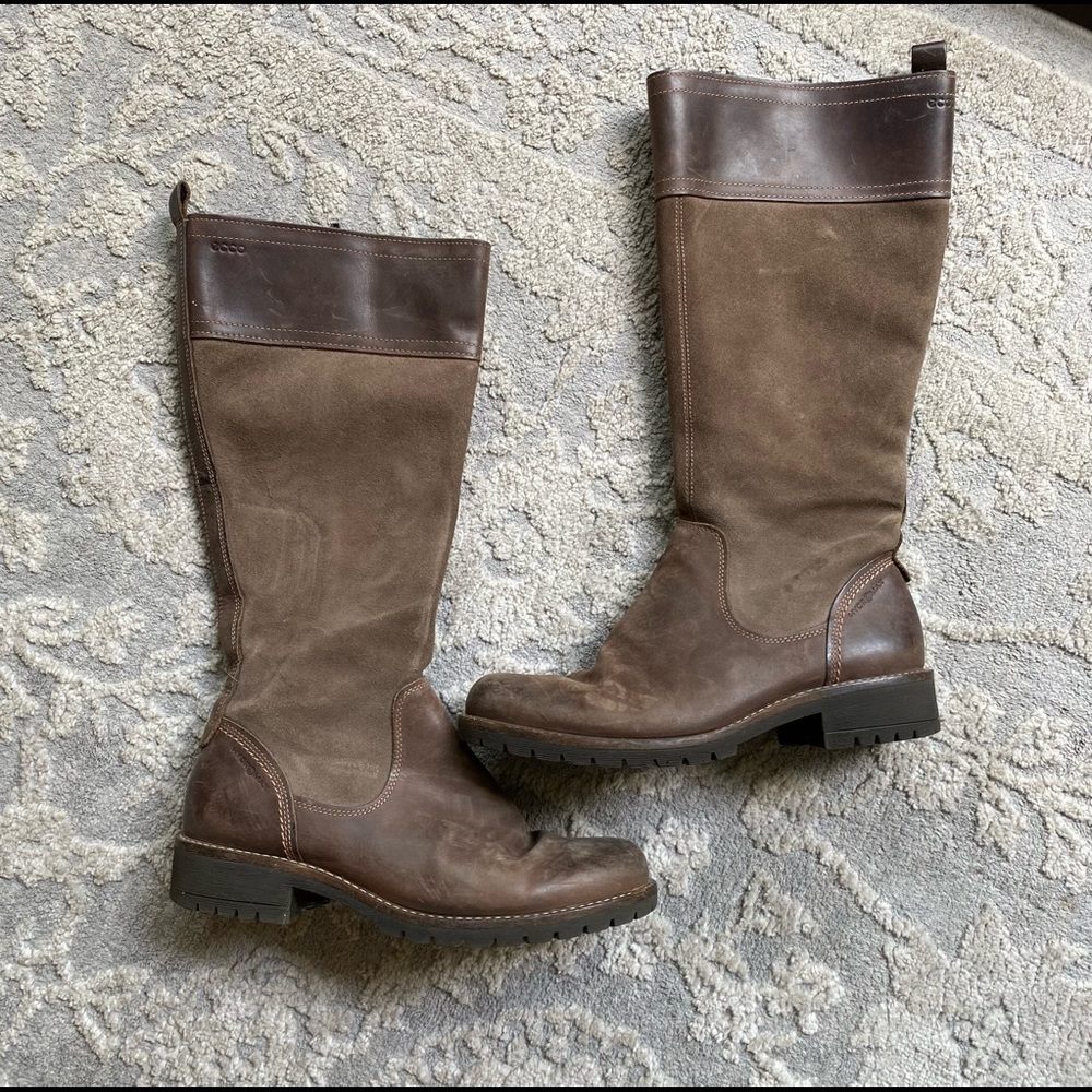 Ecco Elaine tall Hydromax boots.